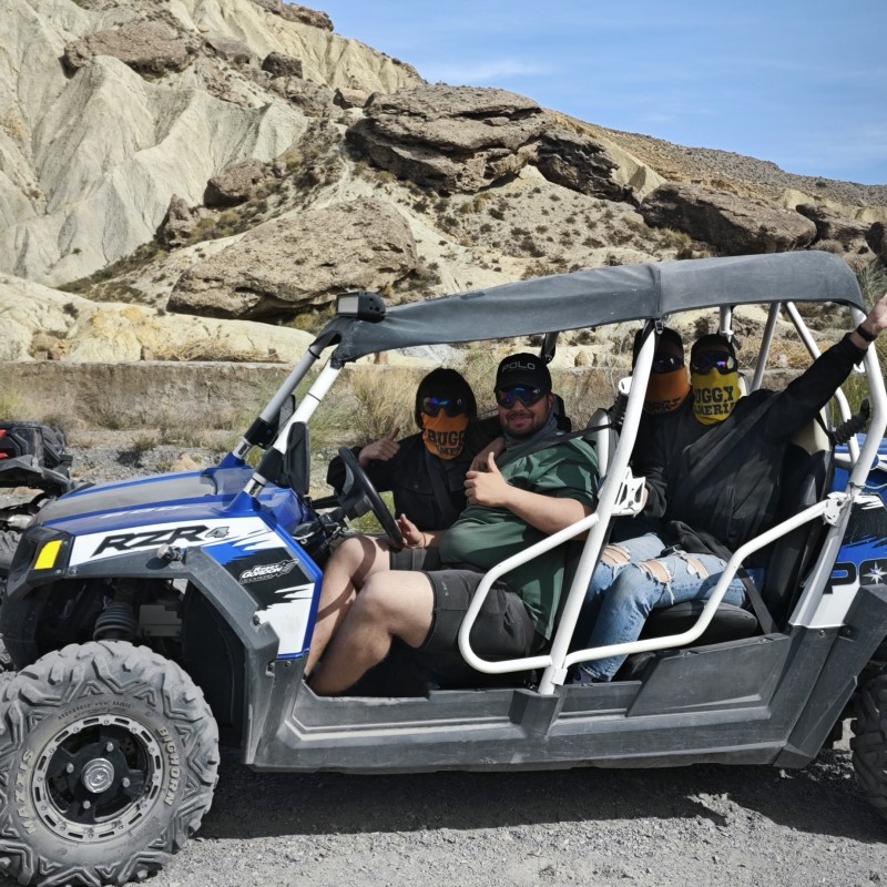 Rutas por el desierto de Almería en buggy